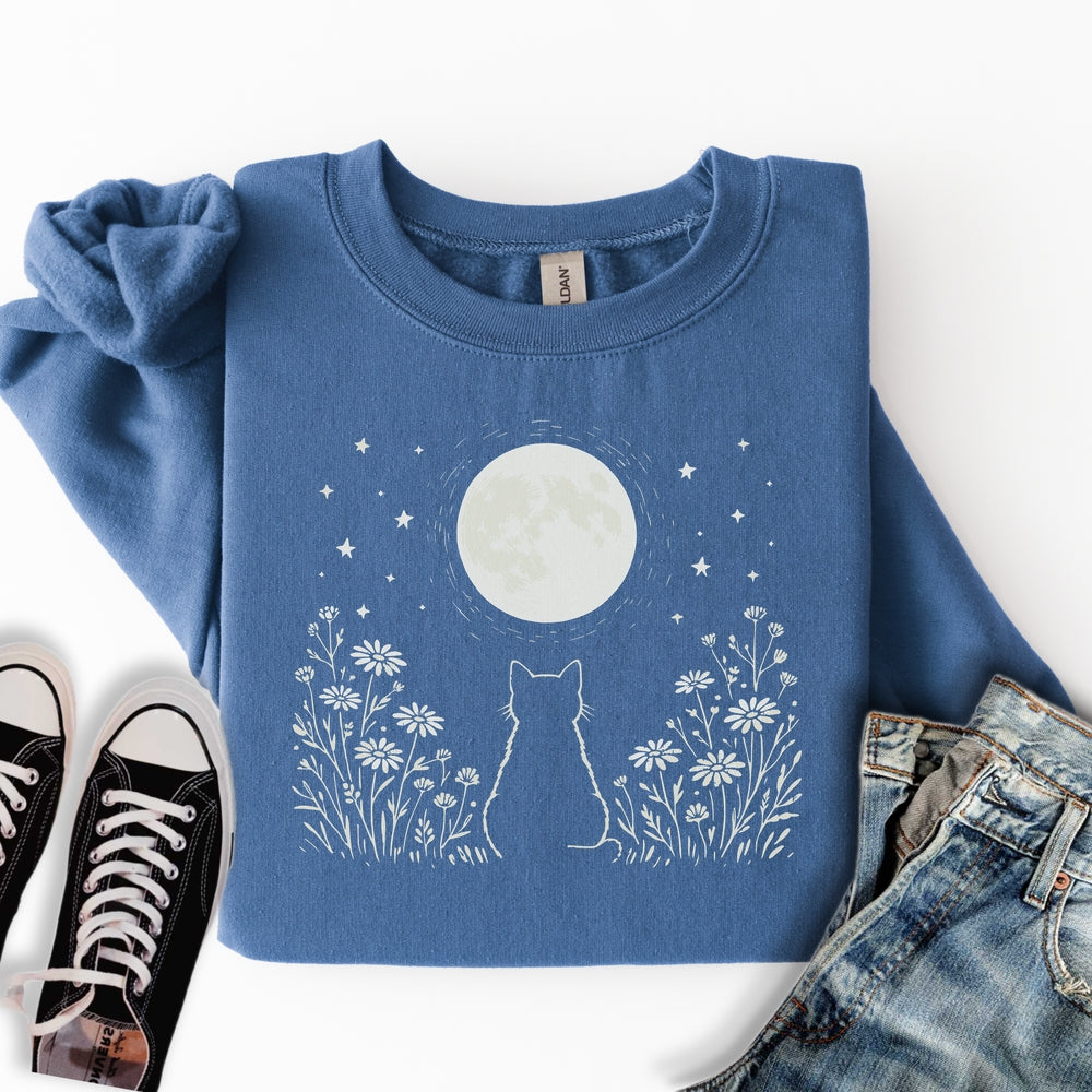 Kitten Moon Sweatshirt
