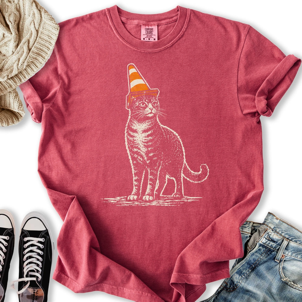 Witches Hat Cat T-Shirt