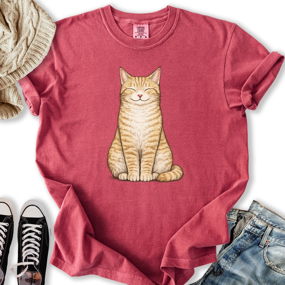Smiling Cream Tabby T-Shirt