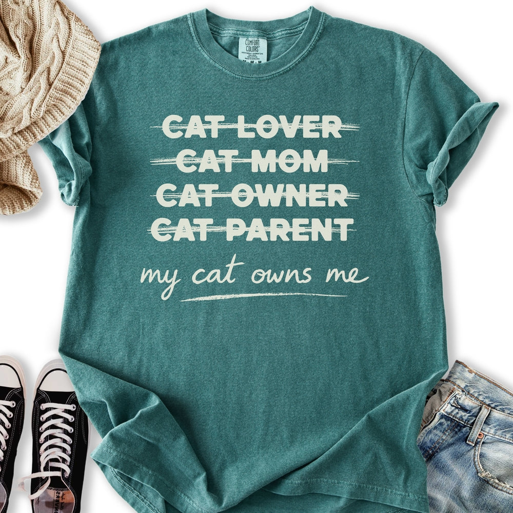My Cat Owns Me Truth T-Shirt