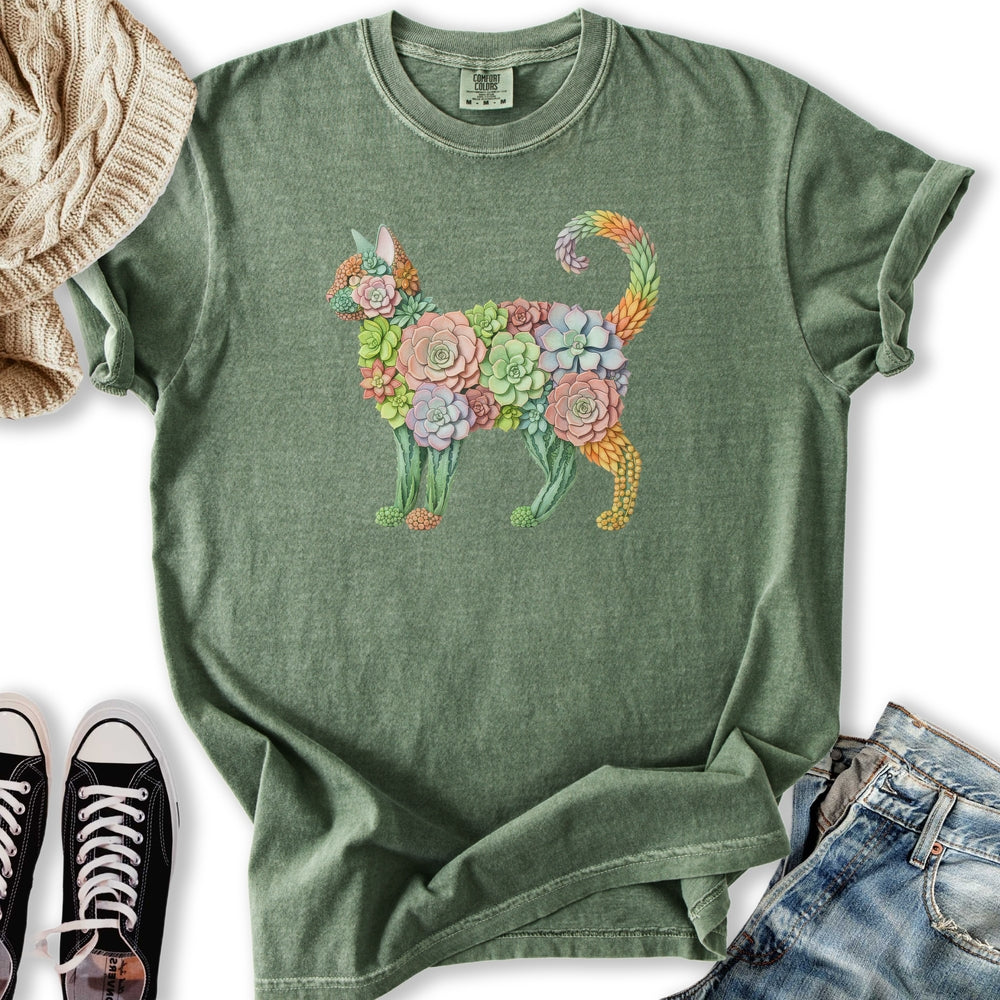 Succulent Cat T-Shirt