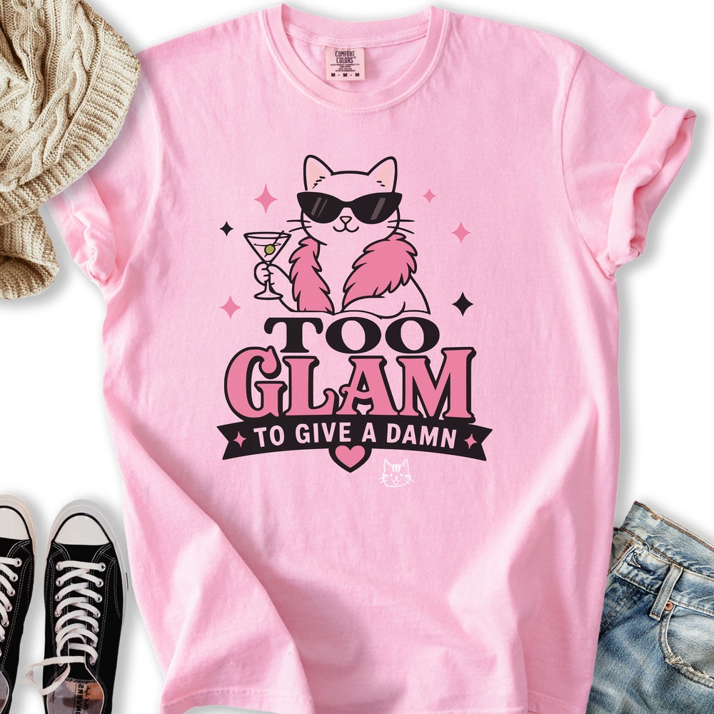 Too Glam Cat T-Shirt