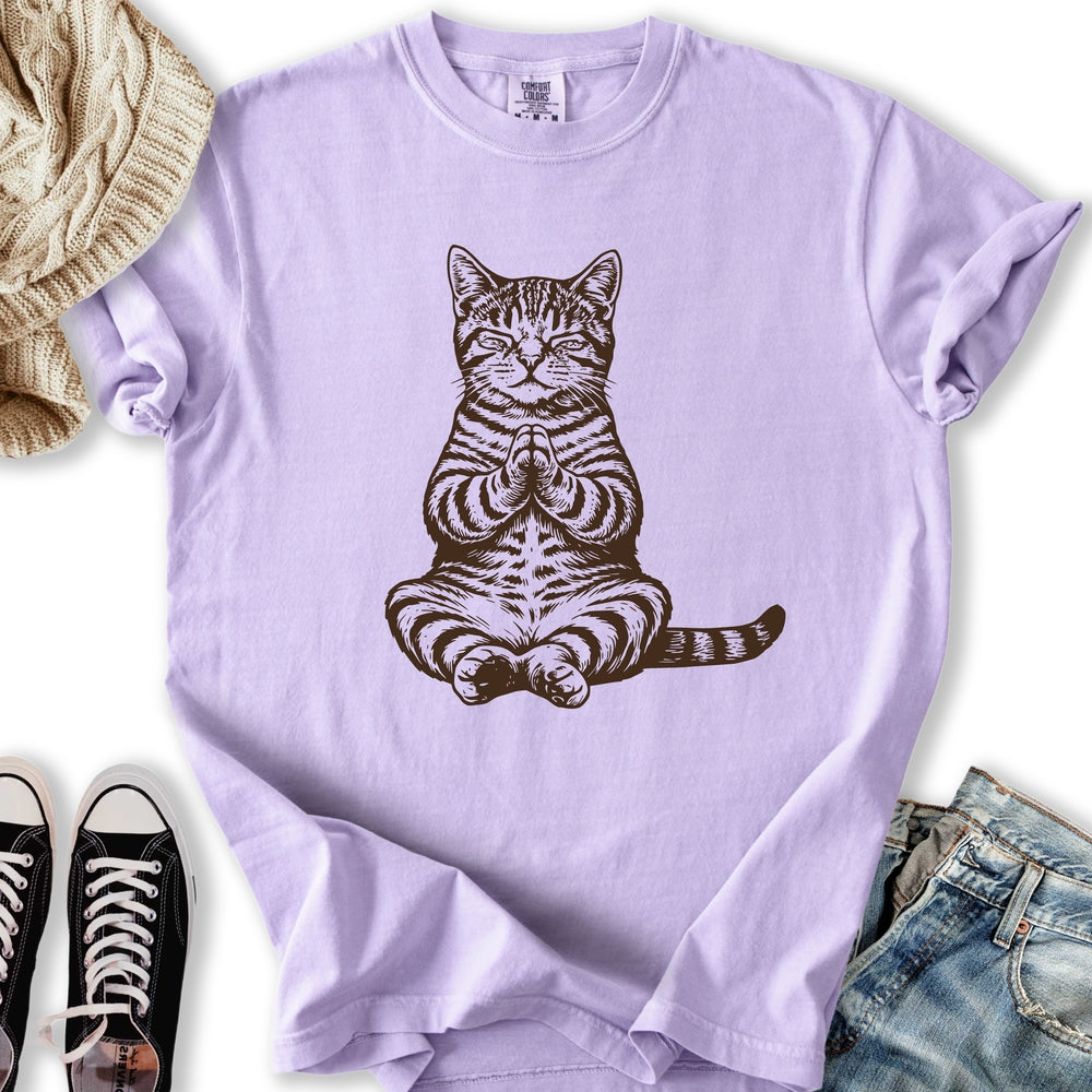 Prayer Cat T-Shirt