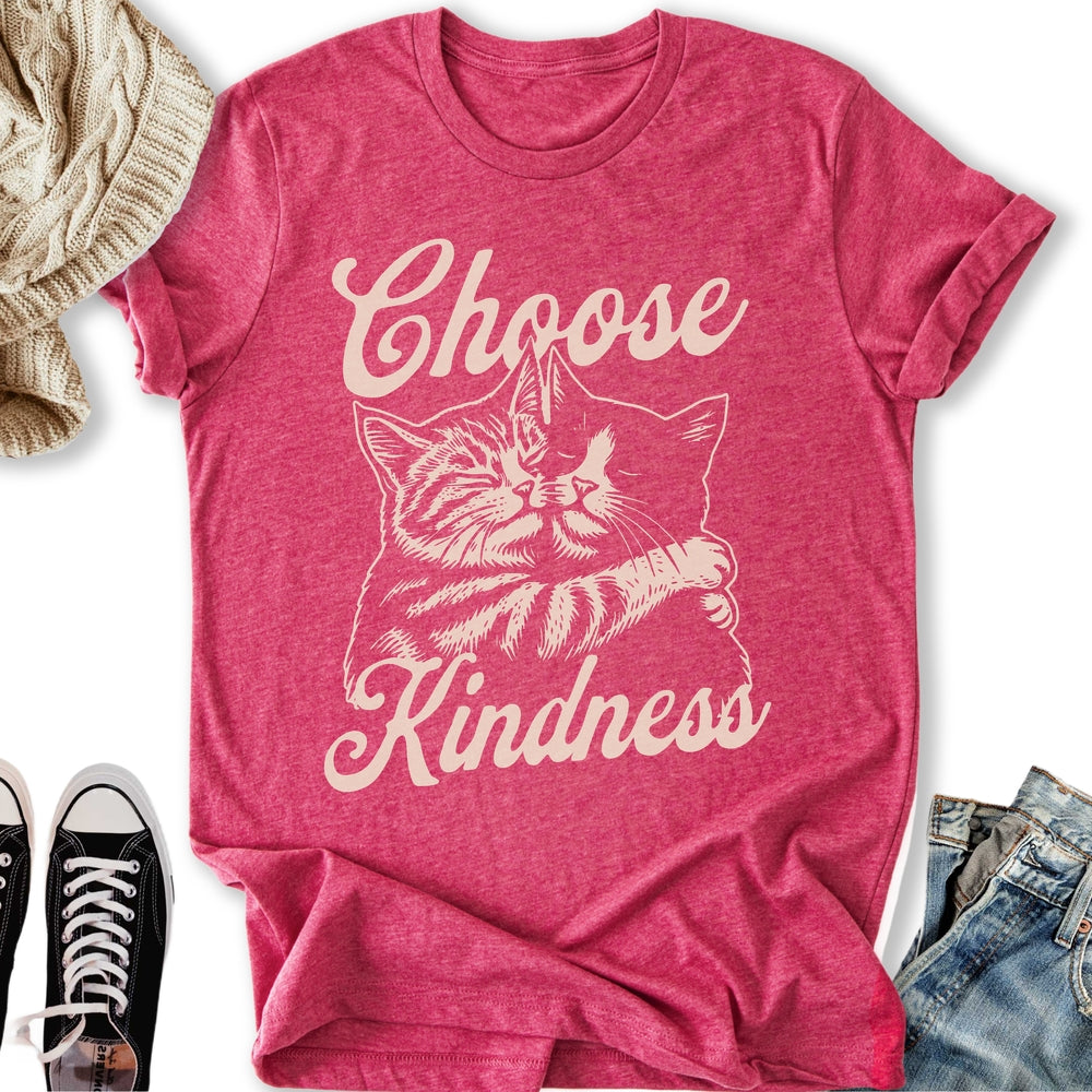 Choose Kindness Cats Classic Tee