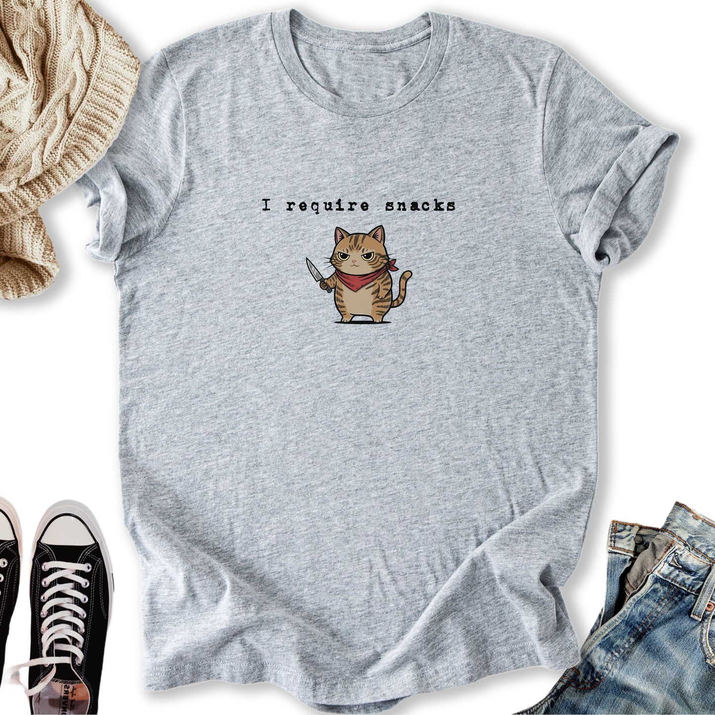 I Require Snacks T-Shirt