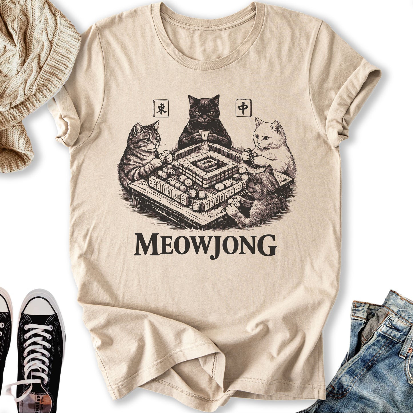Meowjong T-Shirt