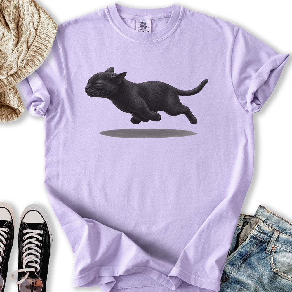 Black Cat Zoomies Relaxed Tee