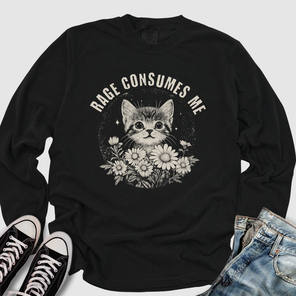 Rage Consumes Me Long Sleeve Tee