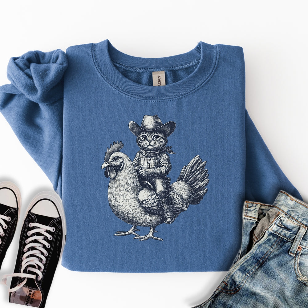 Cat Chicken Sweatshirt