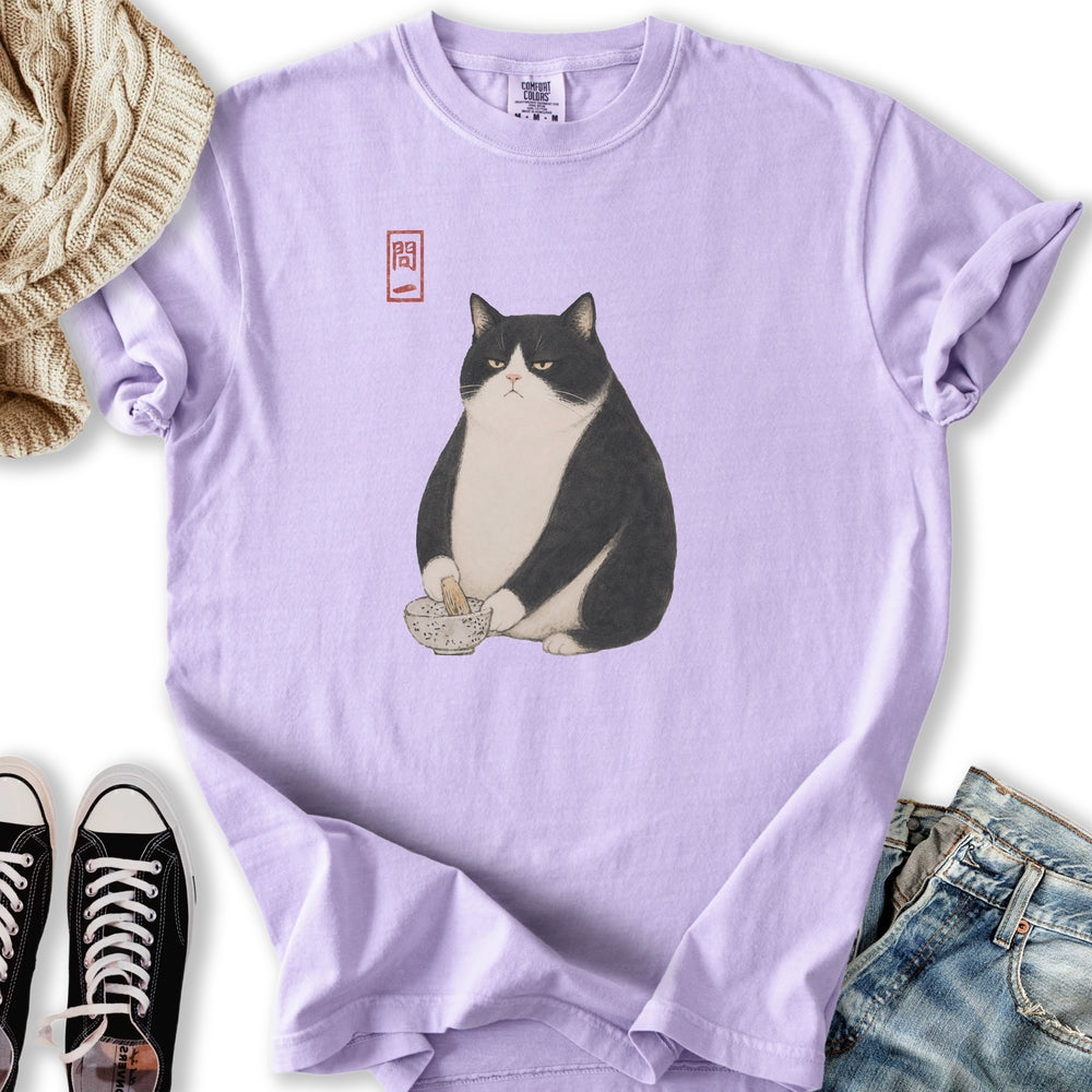 Japanese Tuxedo Cat T-Shirt