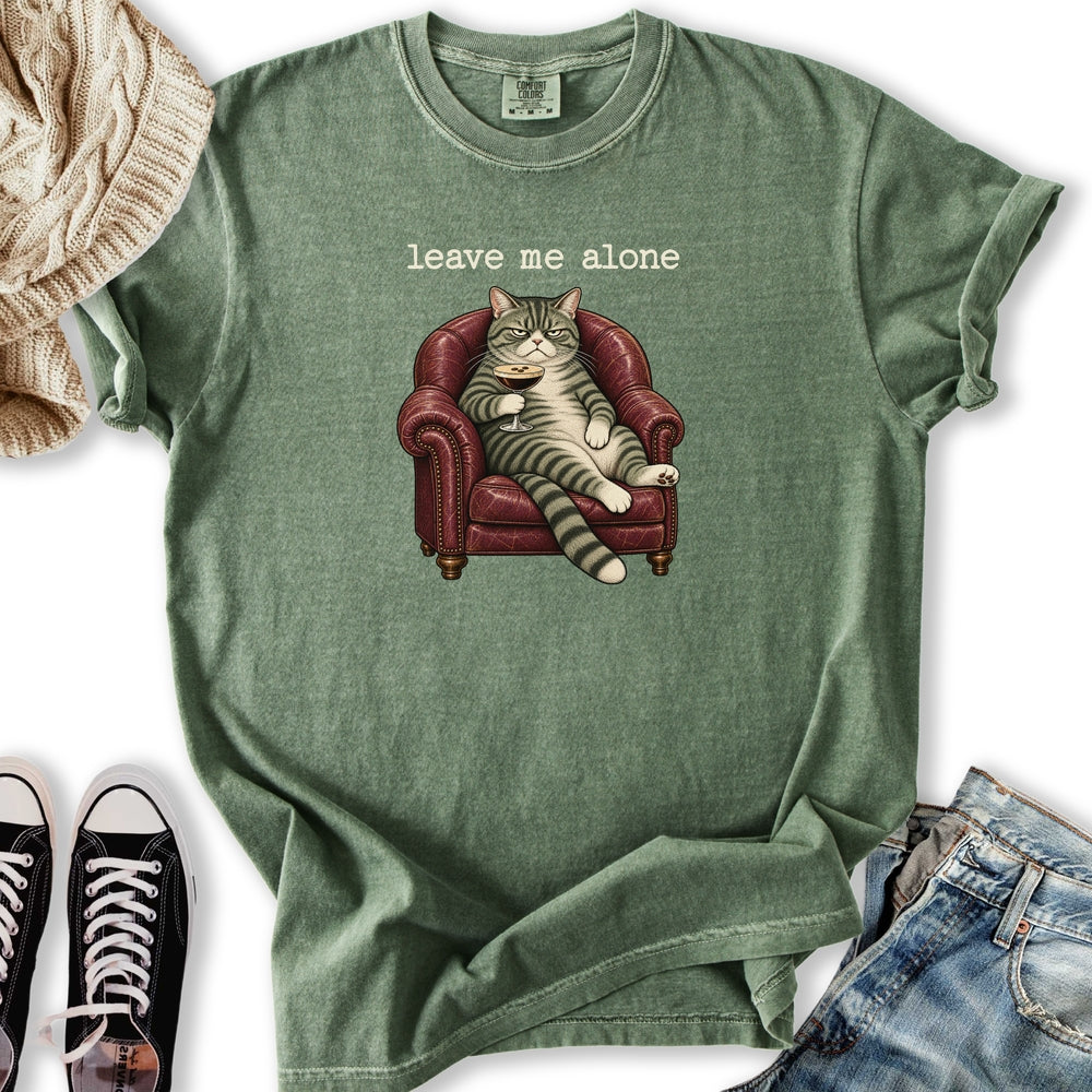 Grumpy Tabby Cat Relaxed Tee
