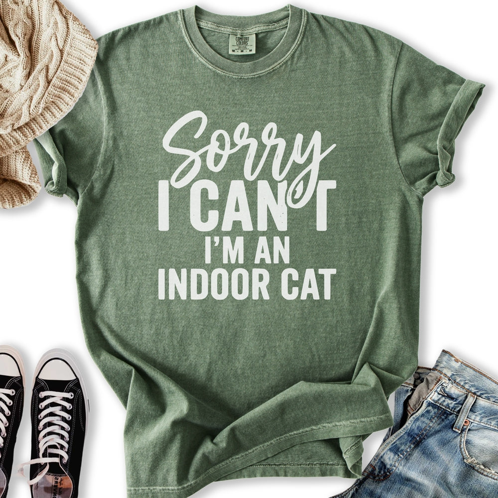 Sorry I'm An Indoor Cat T-Shirt
