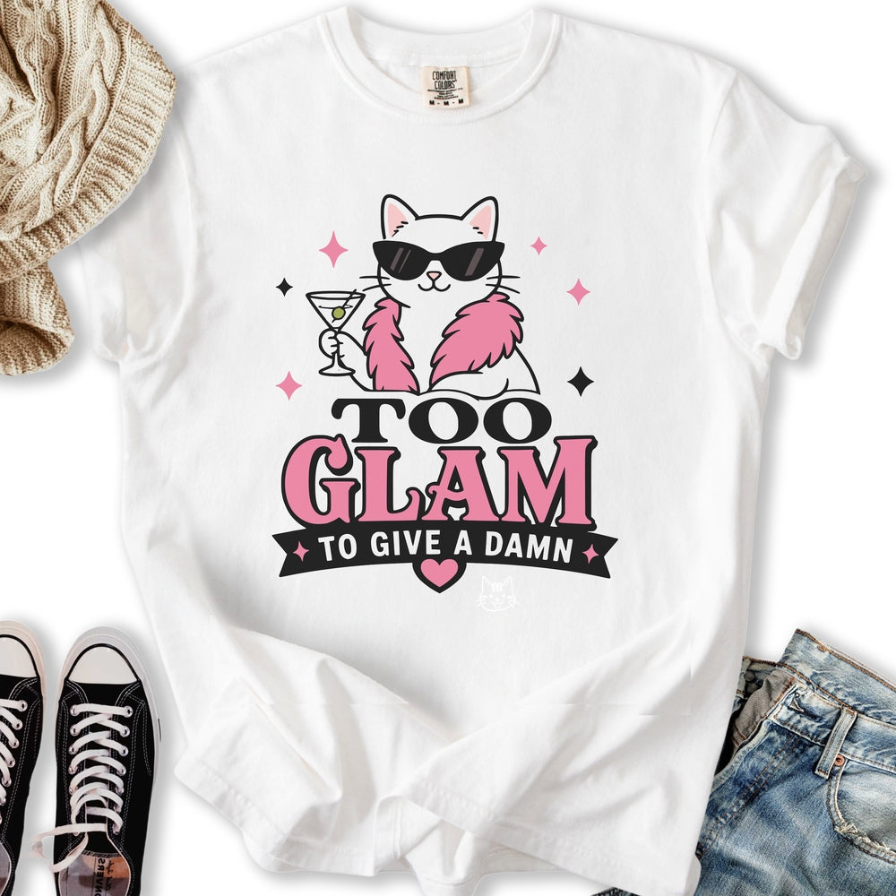 Too Glam Cat T-Shirt