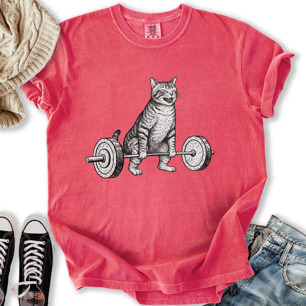 Deadlift Cat T-Shirt