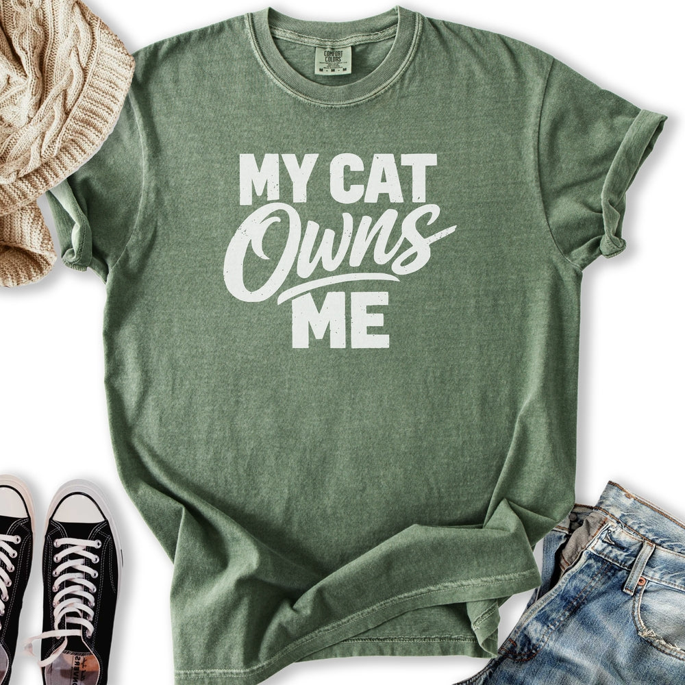 My Cat Owns Me T-Shirt