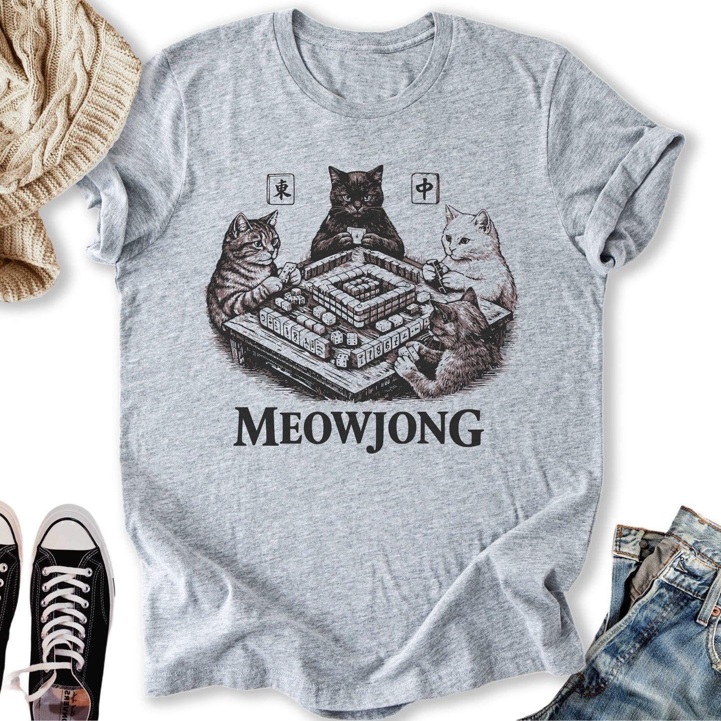 Meowjong T-Shirt