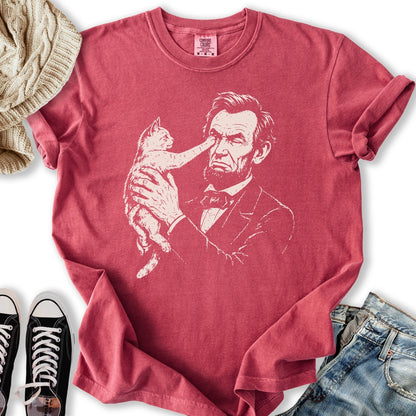 Lincoln Cat Pat Relaxed Tee
