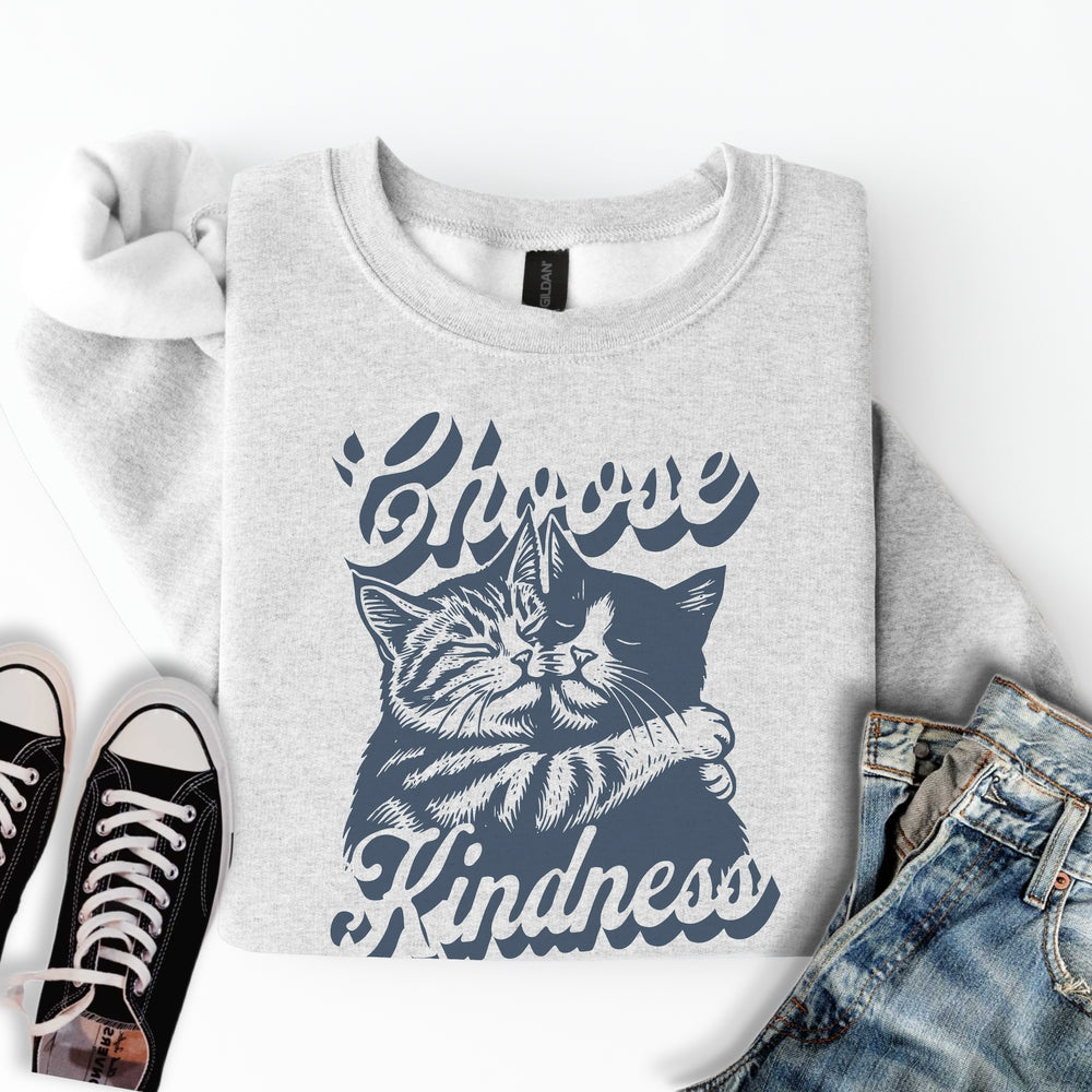 Choose Kindness Cats Sweatshirt