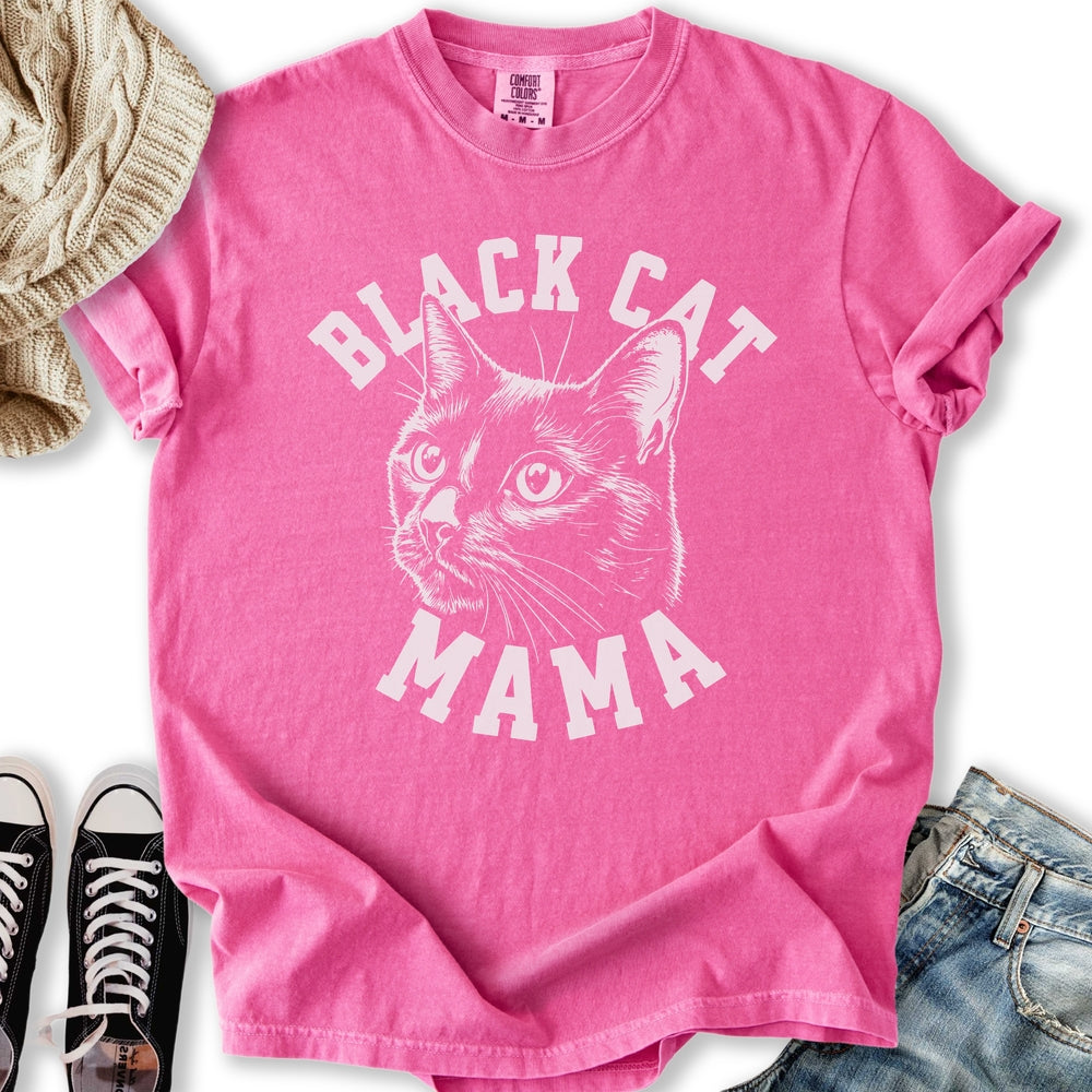 Black Cat Mama T-Shirt