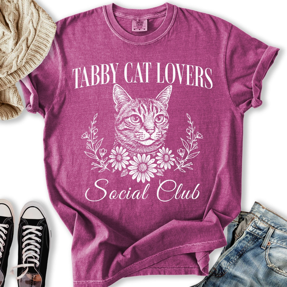 Tabby Cat Social Club T-Shirt