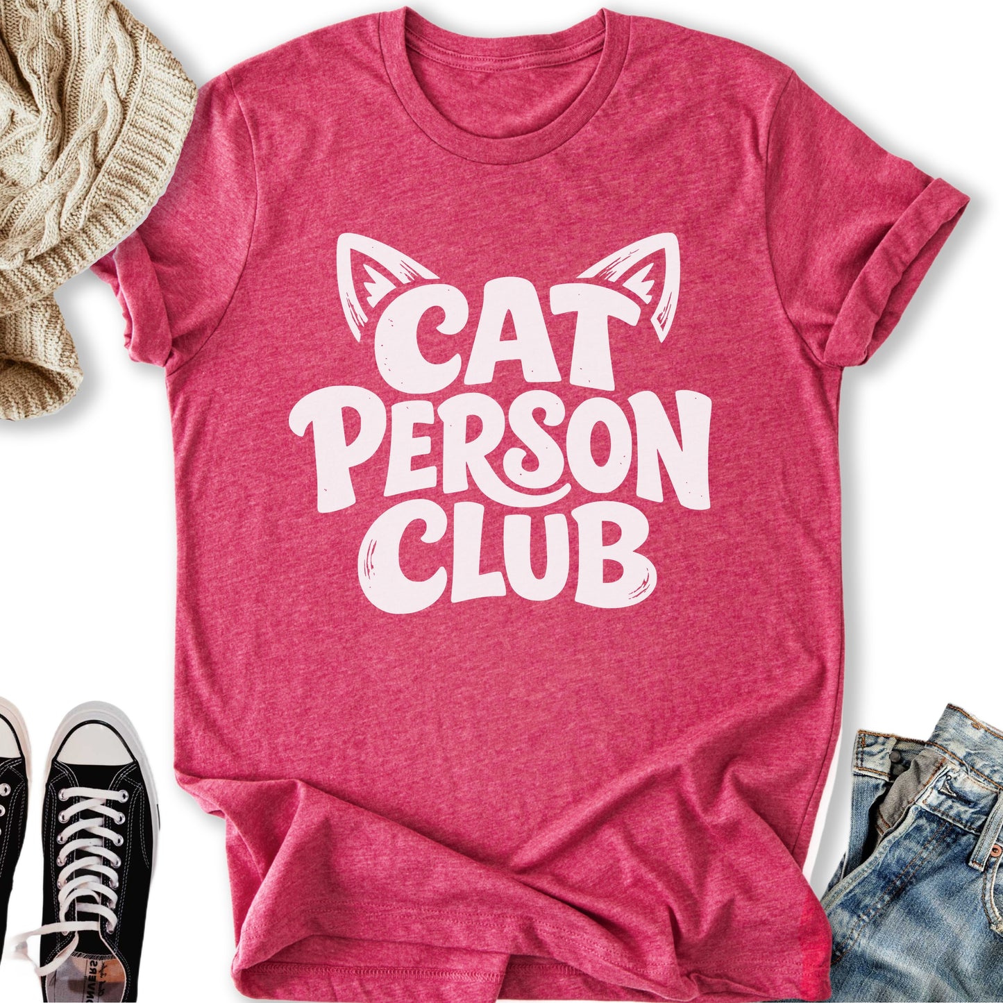 Cat Person Club T-Shirt