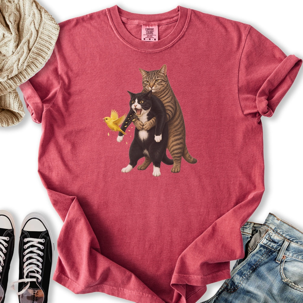 Cat Heimlich Maneuver T-Shirt