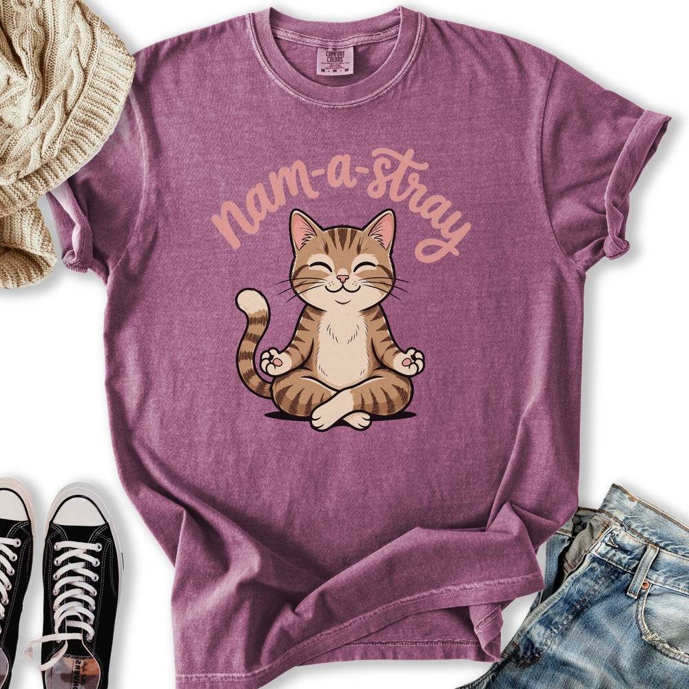 Namastray Cat Relaxed Tee