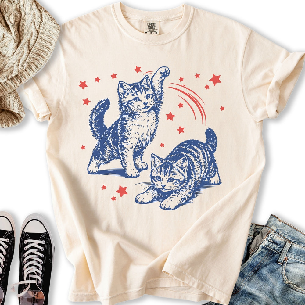 Patriotic Kittens T-Shirt