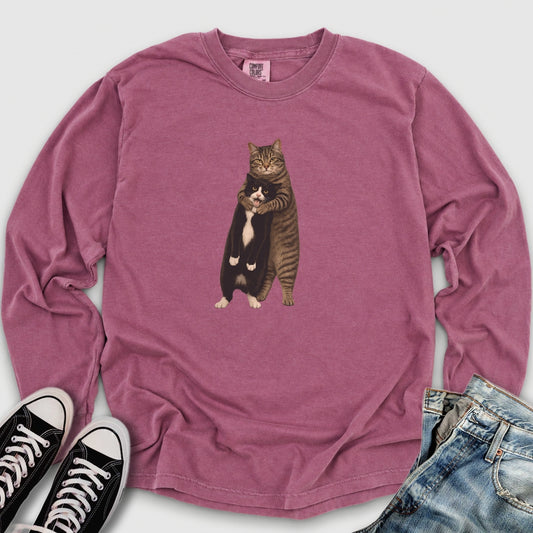 Cat Headlock II Long Sleeve Tee