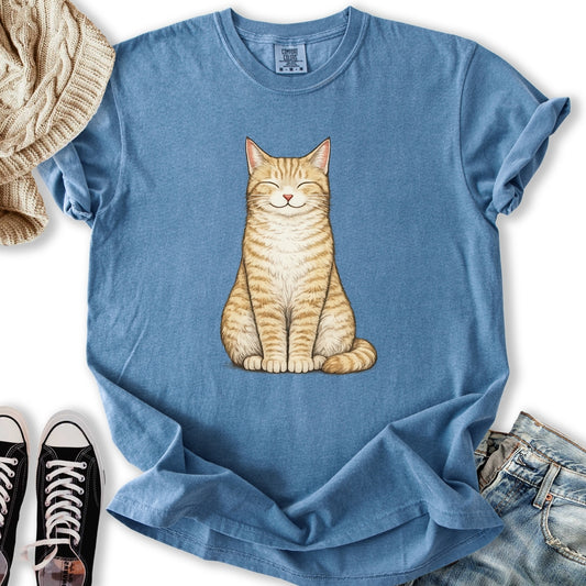 Smiling Cream Tabby T-Shirt