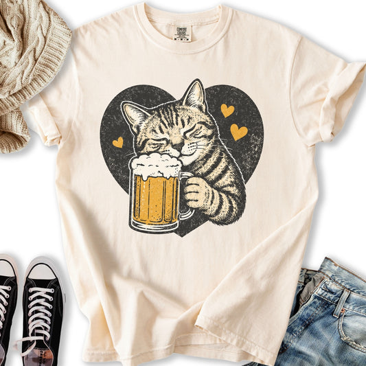 Beer Lovin Cat T-Shirt
