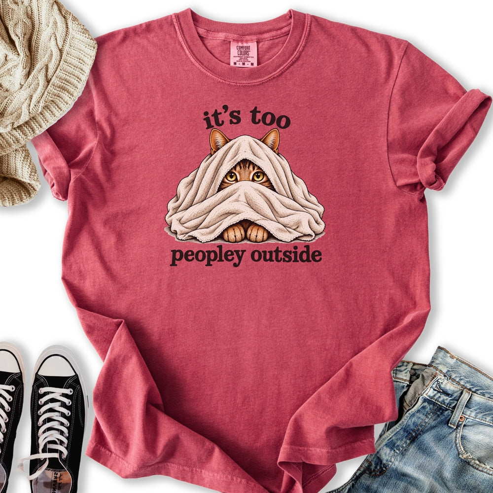Too Peopley Outside Relaxed Tee