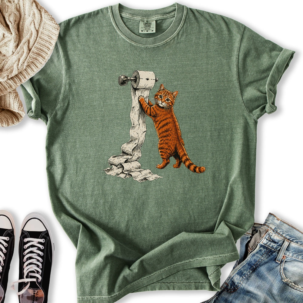 Paper Spinner Cat T-Shirt