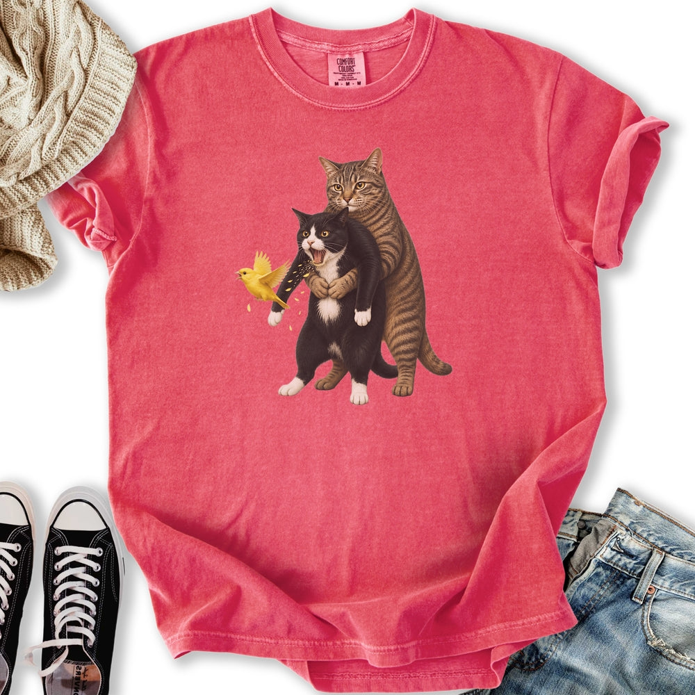 Cat Heimlich Maneuver T-Shirt