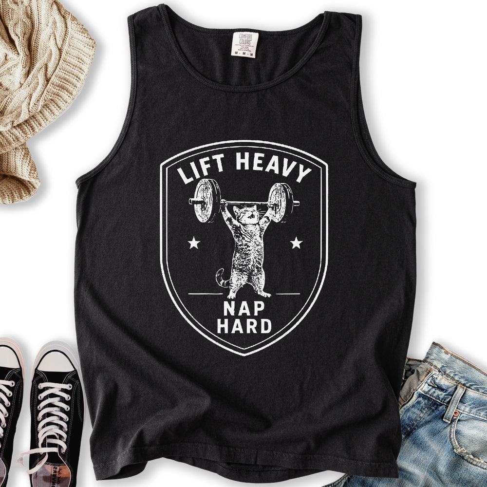 Lift Heavy Nap Hard Tank