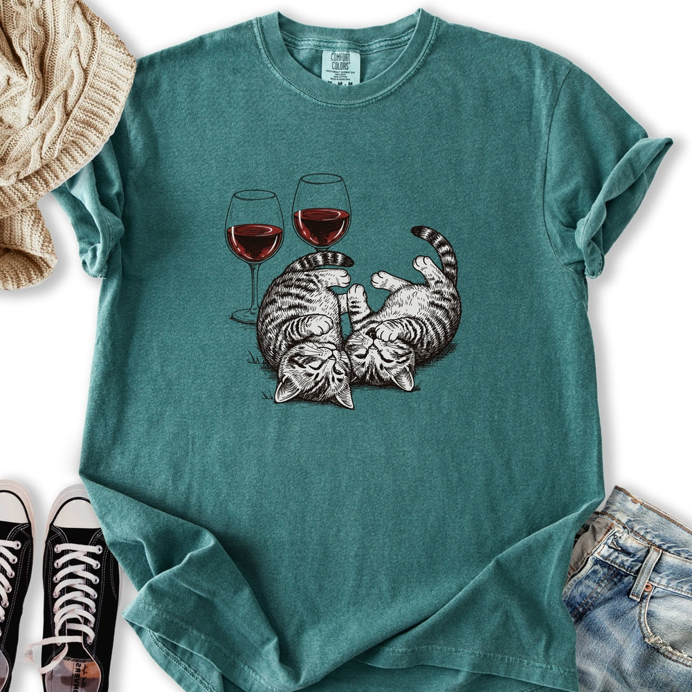 Red Wine Kittens T-Shirt