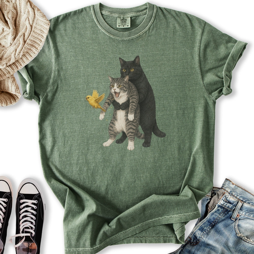 Cat Heimlich Maneuver II T-Shirt