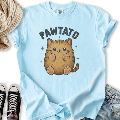 Pawtato Cat Relaxed Tee
