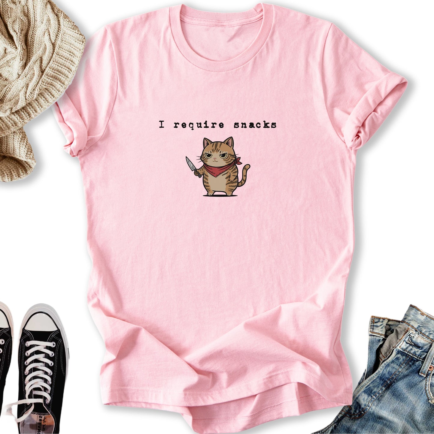 I Require Snacks T-Shirt