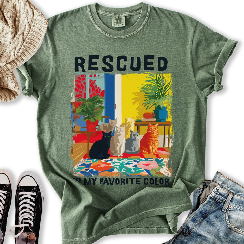 Rescued Is My Favorite T-Shirt