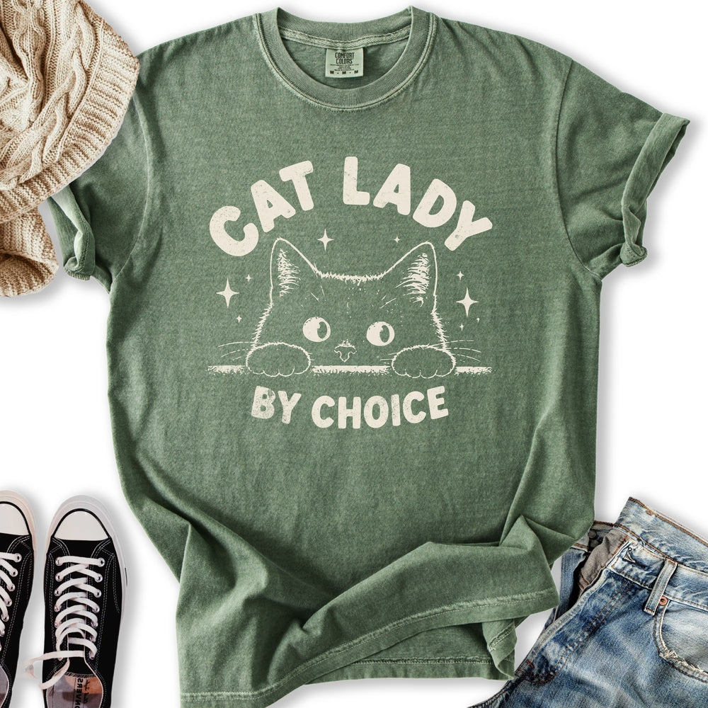 Cat Lady By Choice Relaxed Tee