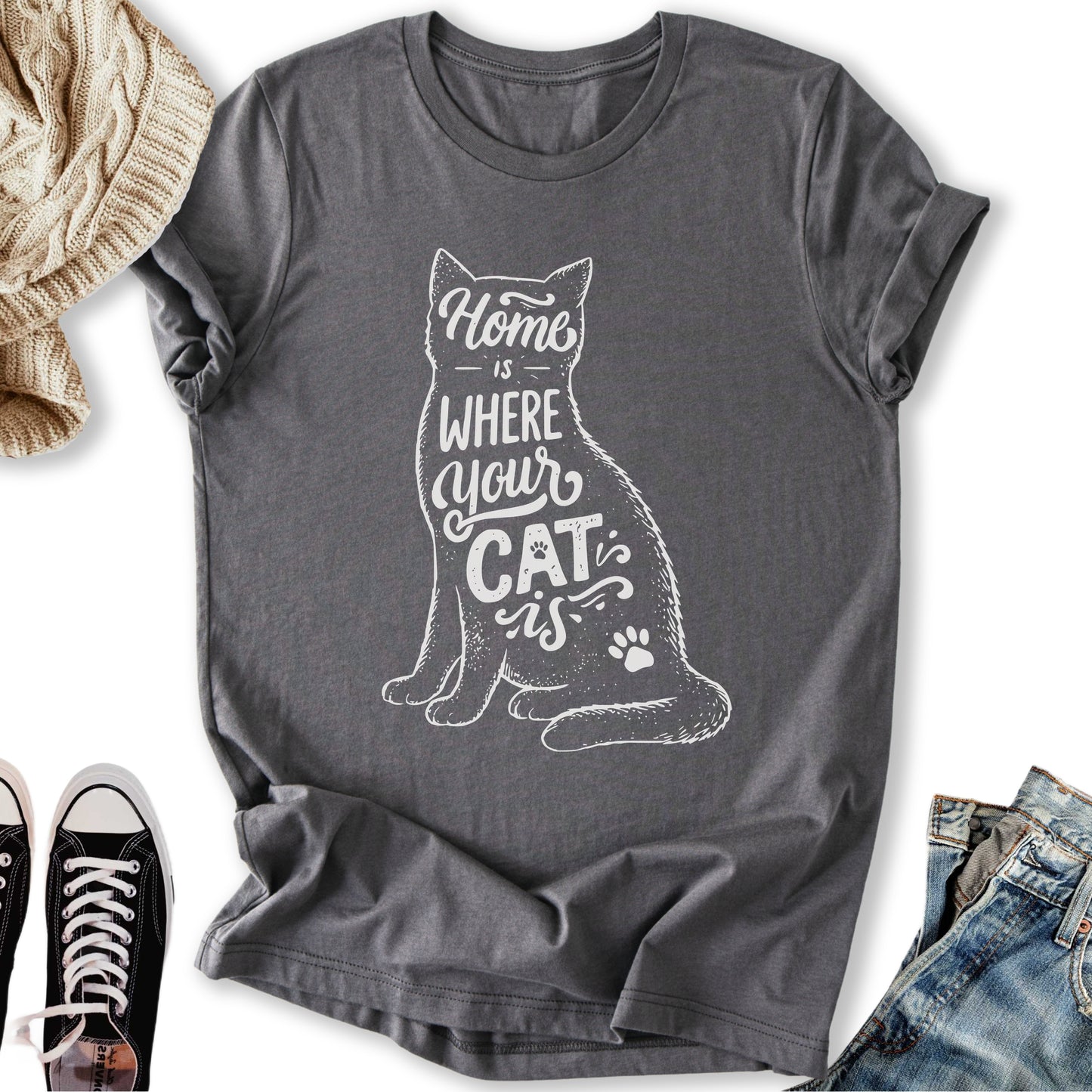 Where Your Cat Is T-Shirt