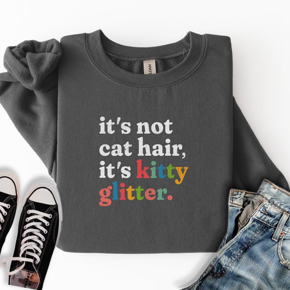 Kitty Glitter Sweatshirt
