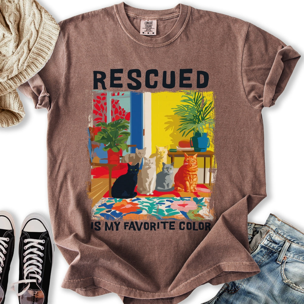 Rescued Is My Favorite T-Shirt