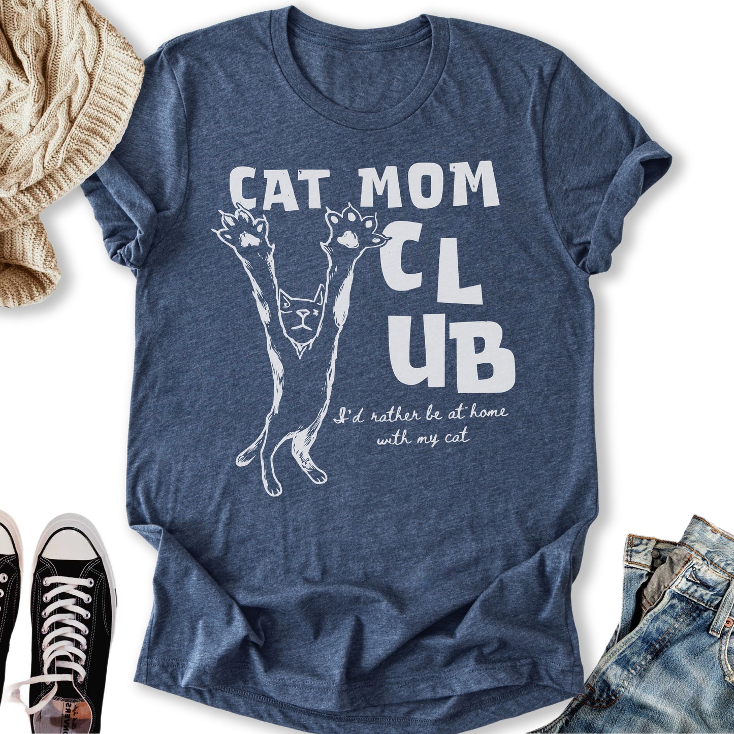 Cat Mom Club II T-Shirt
