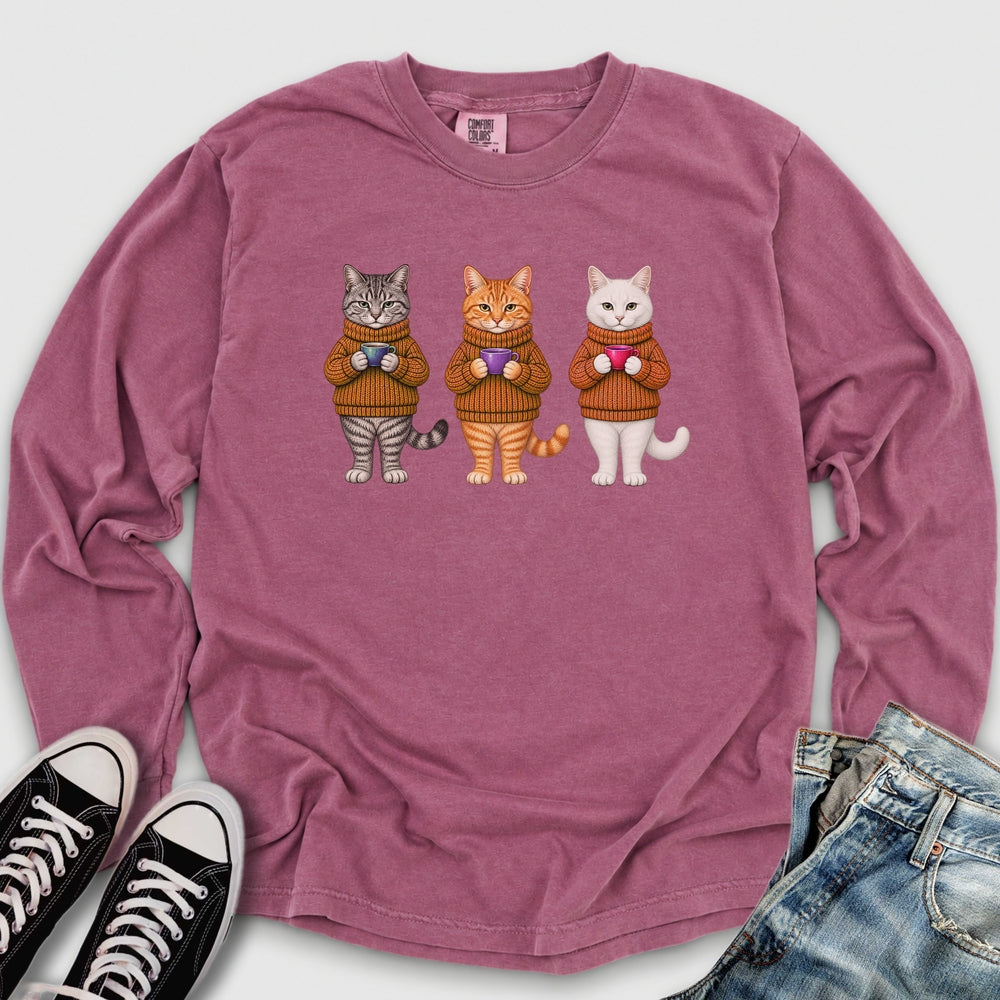 Cozy Cats Long Sleeve Tee