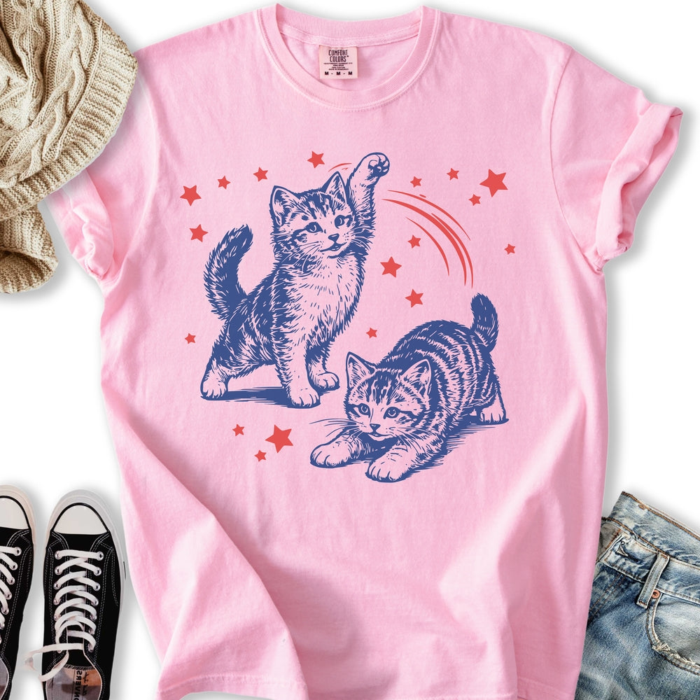 Patriotic Kittens T-Shirt