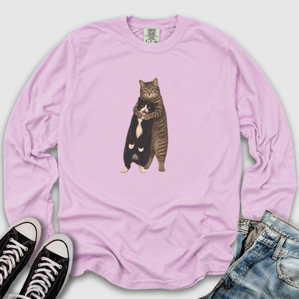 Cat Headlock II Long Sleeve Tee