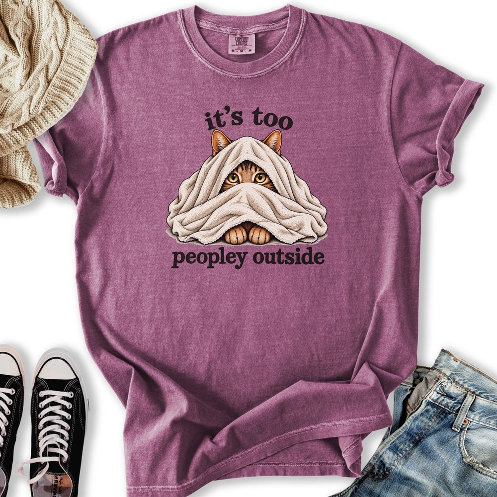 Too Peopley Outside Relaxed Tee