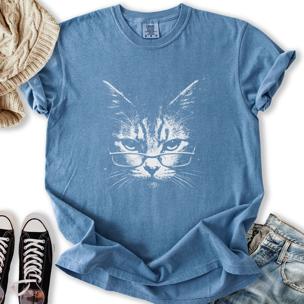 Cat Reader T-Shirt